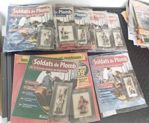 Figurines soldats plomb - 16, de