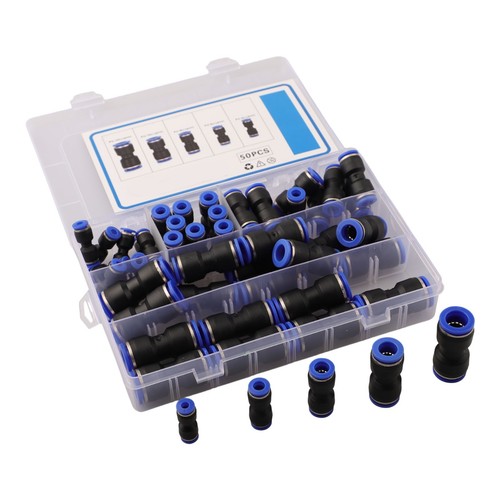 Raccords pneumatiques 50pcs - raccords,