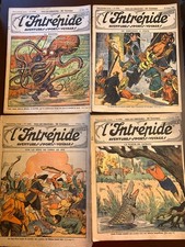 T4)lot de 8 "L'INTREPIDE" de