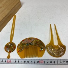 Peigne Kushi Kanzashi bâtons