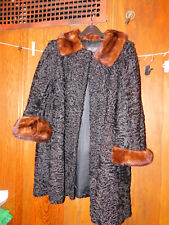 Vintage Noir Persan Agneau