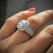 2.50Ct Simulé Diamant Double