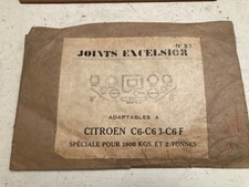 POCHETTE DE JOINTS D,ANCETRES NEUF D,EPOQUE EXCELSIOR RENAULT C6 C6 F