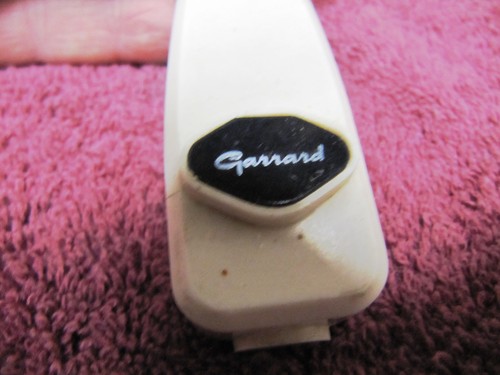 Brass garrard logo - brass, headshell