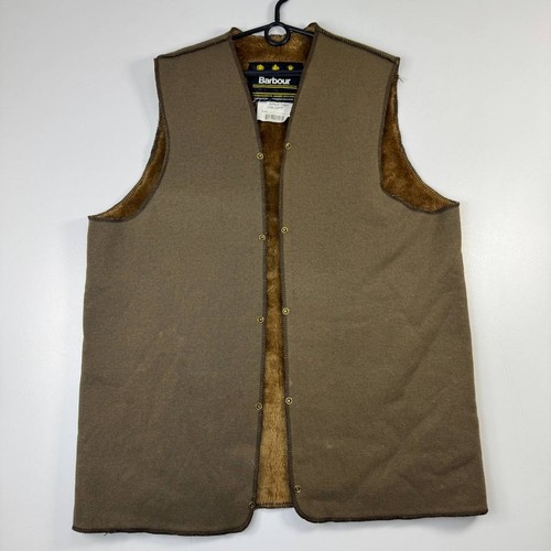 Barbour brown vest gilet - barbour, mens