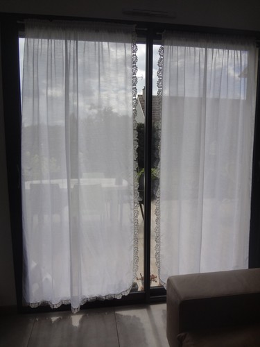 Lot rideaux paire de - lot,