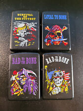 LOT DE 4 BRIQUETS TETE DE