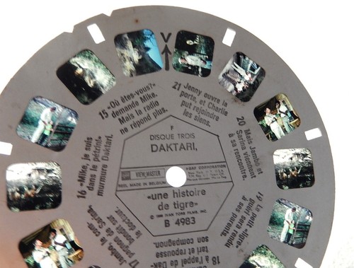 Disque stéréo view master - disque,
