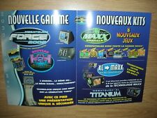 flyer de borne arcade