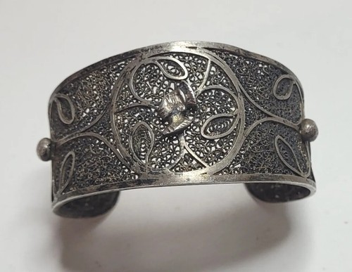 Bracelet manchette ancien - bracelet,