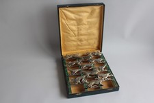 12 Porte-couteaux Animaux Joseph Buisson Art déco (65916)