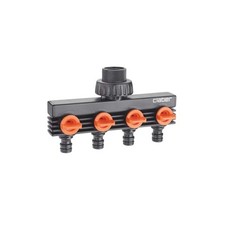 Raccord double robinet 4 voies vrac