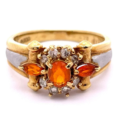 Bague design diamant - bague, en