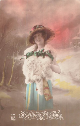 Heureuse annee femme - cp,
