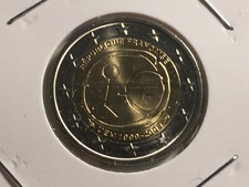 2 EURO FRANCE 2009 EMU 10 ANS DE L'EURO COMMEMORATIVE NEUVE