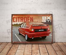 Plaque métal vintage citroen