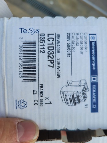 Contacteur télémécanique