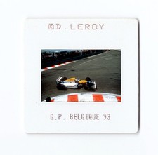 S587 Damon HILL. Williams. F1 GP Belgique 1993. Diapo 24x36. Slide