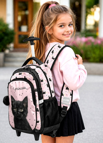 Chariot école pour chat - chariot,