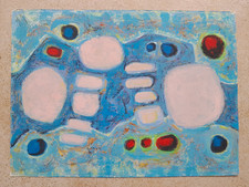 peinture composition abstraite