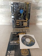 ASUS H81M-C + INTEL CORE I3 - 4170 @ 2 X 3,70 GHZ + 8 GO DDR3