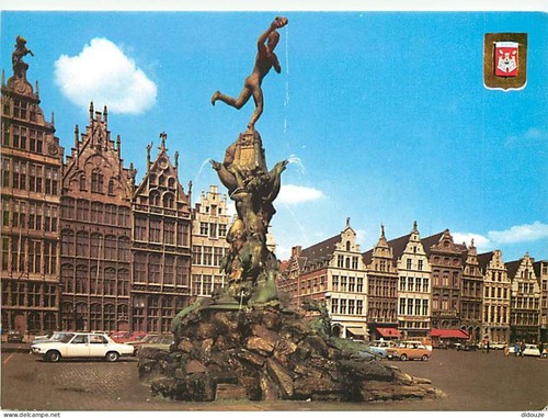 Carte postale belgique - carte,