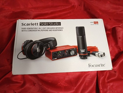 Focusrite scarlett solo - focusrite, studio