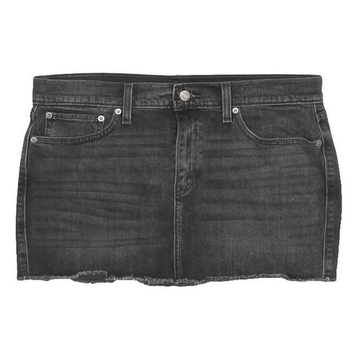 Levi jupe mini jean noir - jupe,