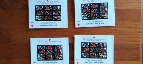 4carnets croix rouge - croix, 1981