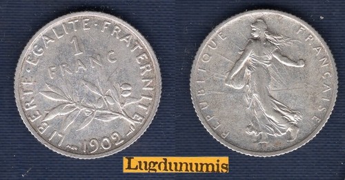 Franc semeuse argent - semeuse,