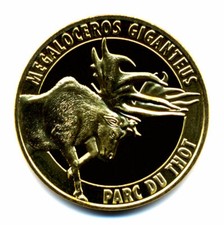 24 THONAC Le Thot, Megaloceros giganteus, 2020, Monnaie de Paris