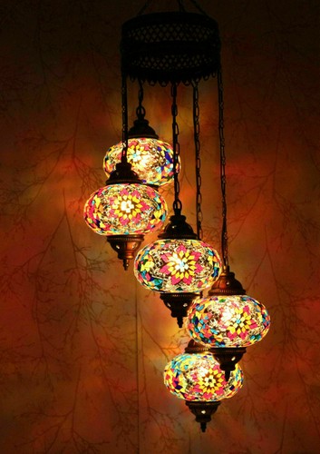 Lustre plafonnier suspendu - , en