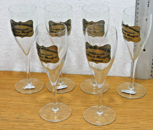 Lot flute verre hubert - flute,