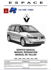 Revue technique manuel atelier réparations officiel Renault Espace 4 [USB-USBC]