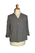 HAUT CHEMISIER IMPRIME FEMME  °°°  IT HIPPIE  °°° TAILLE L .T42/44. PARFAIT ETAT