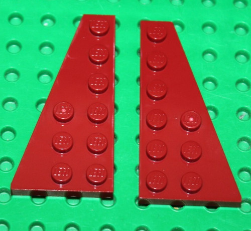 Lego dark red wedge ref - lego,