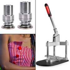 Machine À Boutons Professionnelle Autocouvrante Avec Poinçons Pour Rembourrage