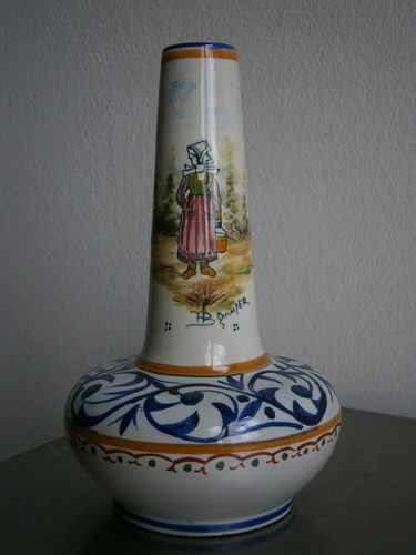 Vase soliflore faïence - vase,