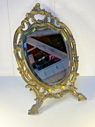 Miroir table ancien en - miroir,