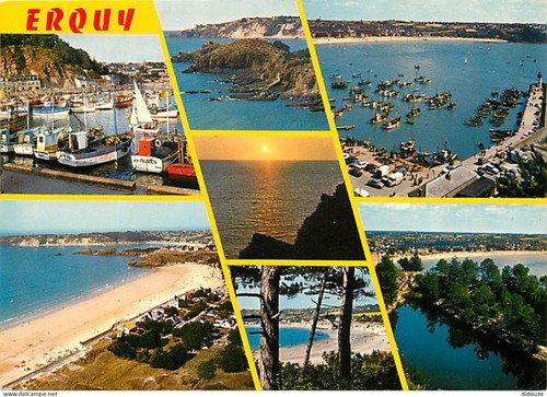 Carte postale erquy - -,