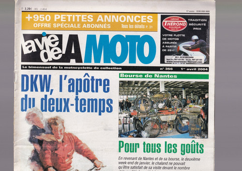 Vie moto n 356 - de, mono