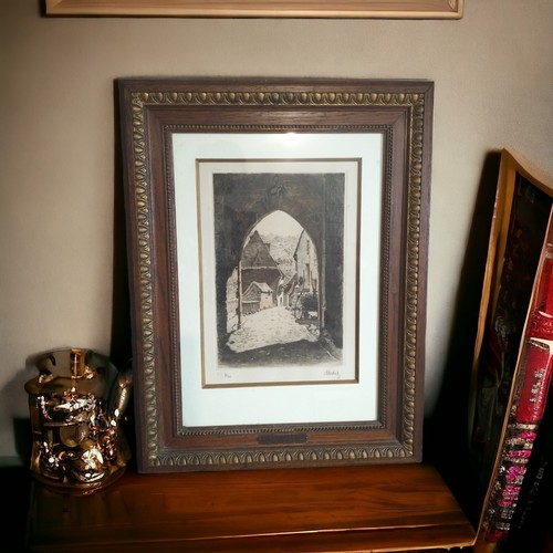 Rare gravure pierre françois - gravure,