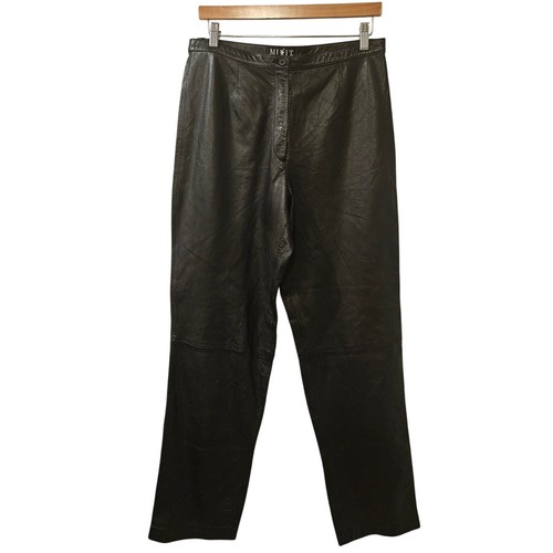 Vintage mix leather pants - mix,