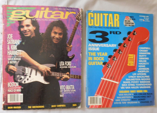 Guitar magazine 1986 - magazine, 1986-2003