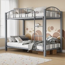 Metal bunk bed - bunk, twin