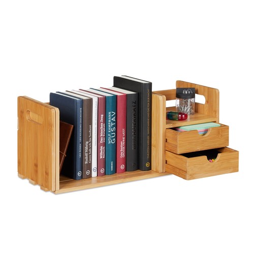 Organiseur bureau bambou - de,