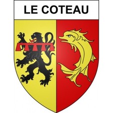 Le Coteau 42 ville sticker