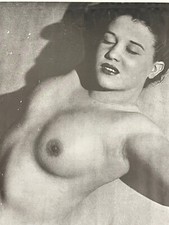 Rare curiosa photo vintage pin-up érotisme Marcel Sahut archives André de Dienès