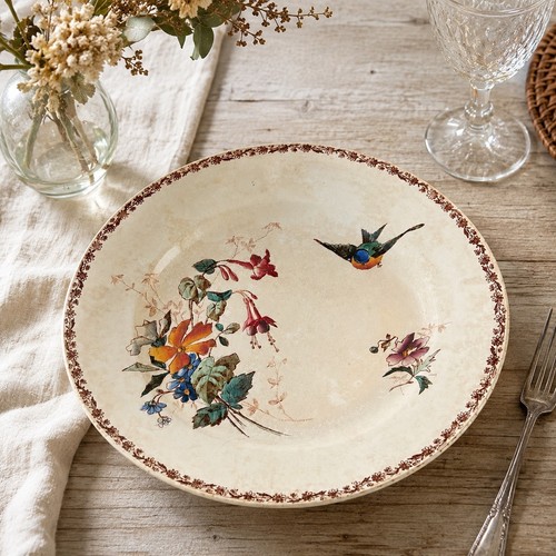 Ancienne assiette plate