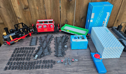 Vintage playmobil steam - playmobil,